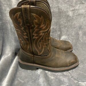 Wolverine steel to boots